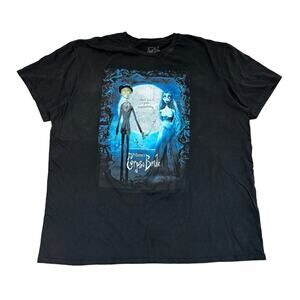 Corpse Bride Tim Burton Grave Misunderstanding Movie Poster Shirt Size 2XL